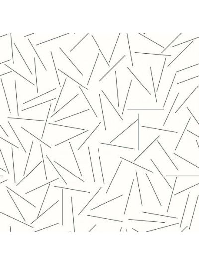 טפט מדבקה לארונות לרהיטים בעל טקסטורה גאומטרי-רקע-לבן-קוים-שחור